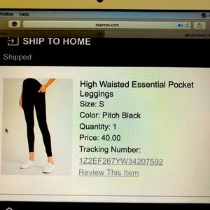 Brand new Express leggings